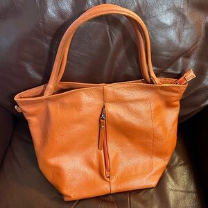 NWOT Blue Lemon Paris Orange Shoulder Bag w/Crossbody Strap